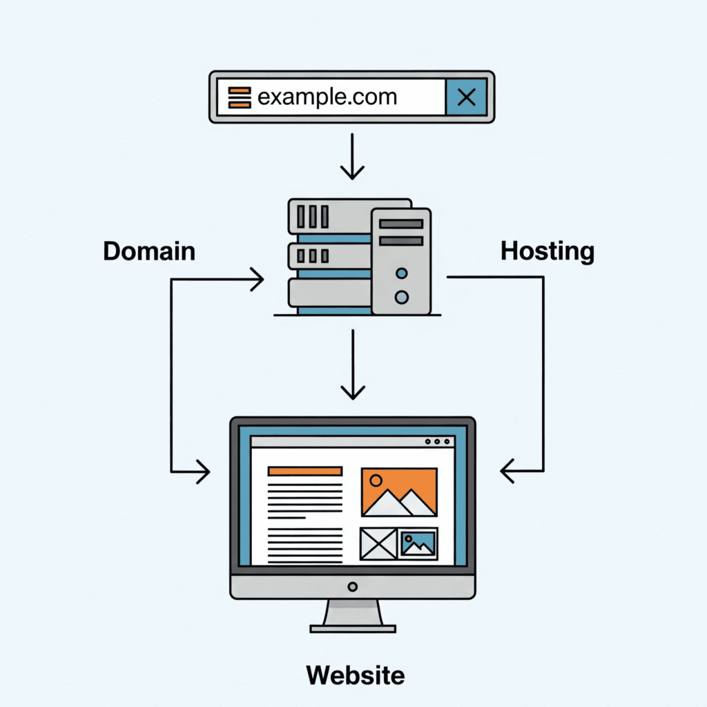 What is the difference between a domain