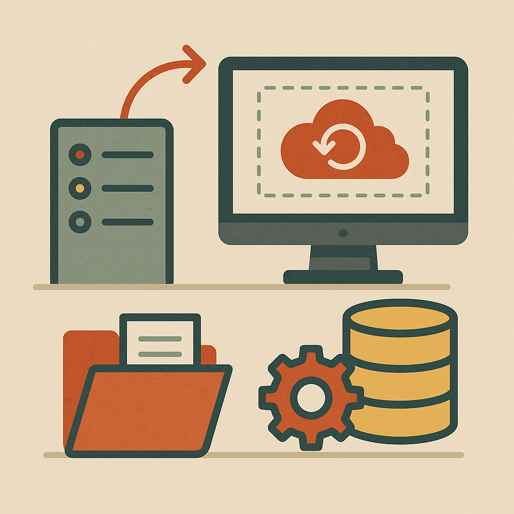How to set up automatic backups using built-in tools